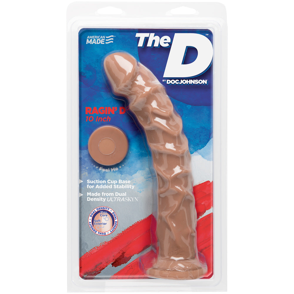 The Ragin D Caramel 10 Inches|Side View|"texture detail - side view"