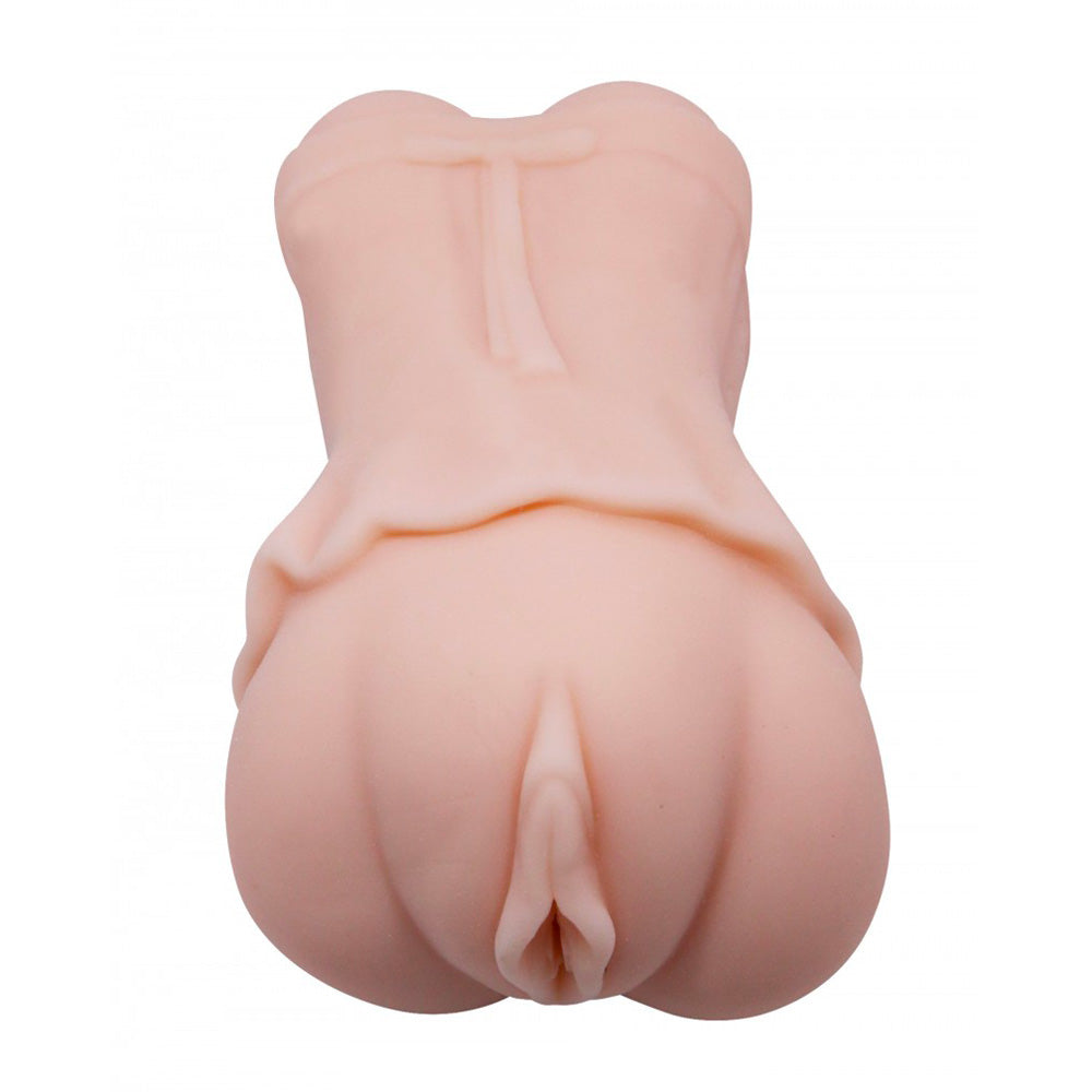 Bangers Super Wet Tight Twat Vibrating Masturbator | Side View | Side profile view