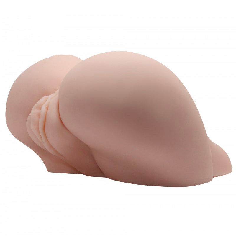 Bangers Big Ass Banger Flesh Vibrating Masturbator|Side View|"Premium intimate stimulator - side view"