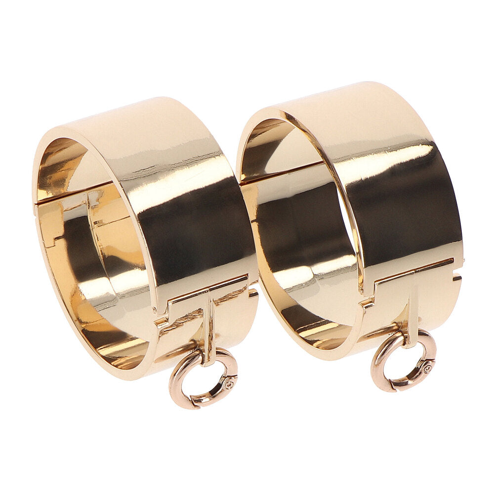 Taboom Dona Slave Wrist Cuffs|Side View|"cuff details-side view"|
