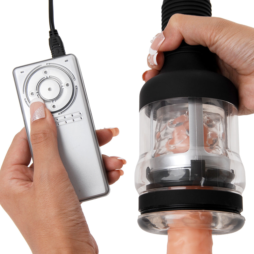 Rends R1 A10 Cyclone Masturbator With Controller S to M|Detail View|"surface detail - detail view"