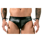 Svenjoyment Jock Brief With Handcuffs|Front View|"handcuff design-front view"|