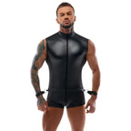 Body Jumpsuit With Restraints|Front View|"jumpsuit design-front view"|