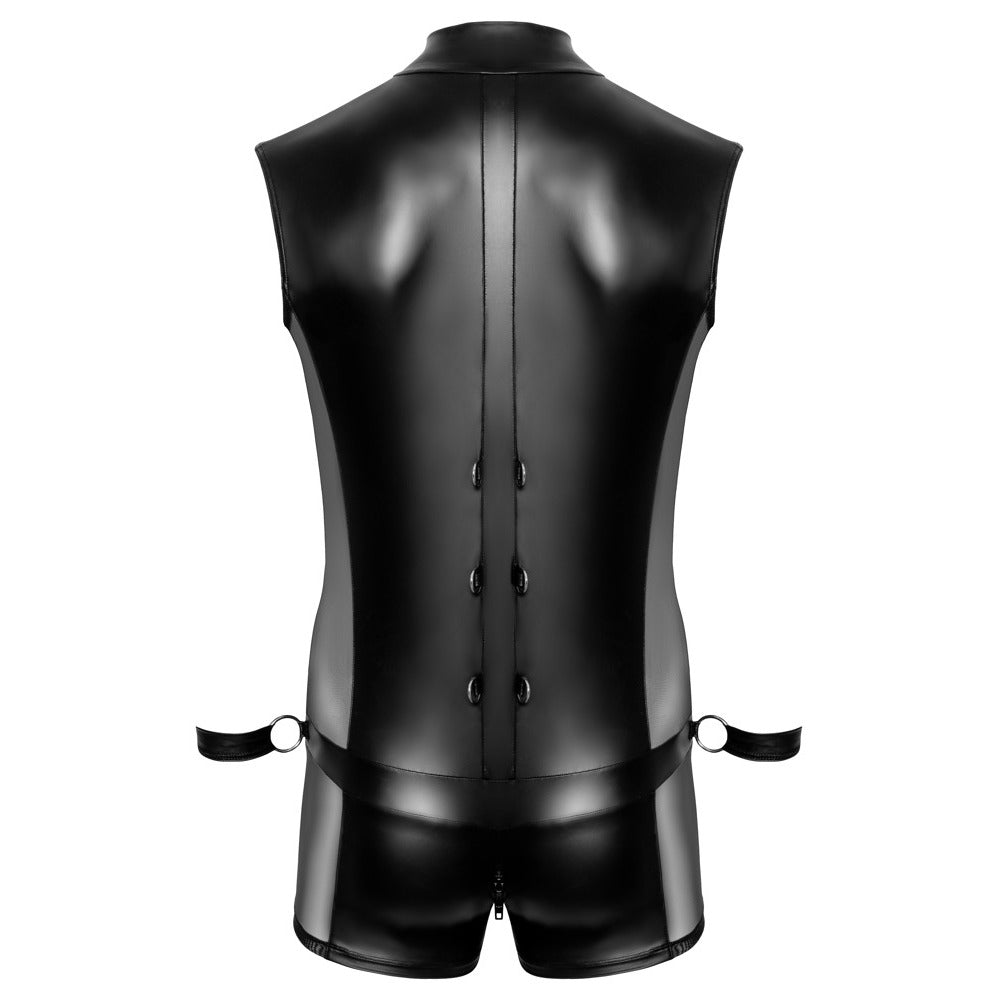 Body Jumpsuit With Restraints|Set View|"complete jumpsuit set-set view"|