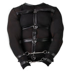Svenjoyment Long Sleeved Top With Harness And Restraints|Detail View|"restraint details-detail view"|