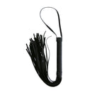 Blaze Luxury Fetish Whip Black|Detail View|"luxury features-detail view"|