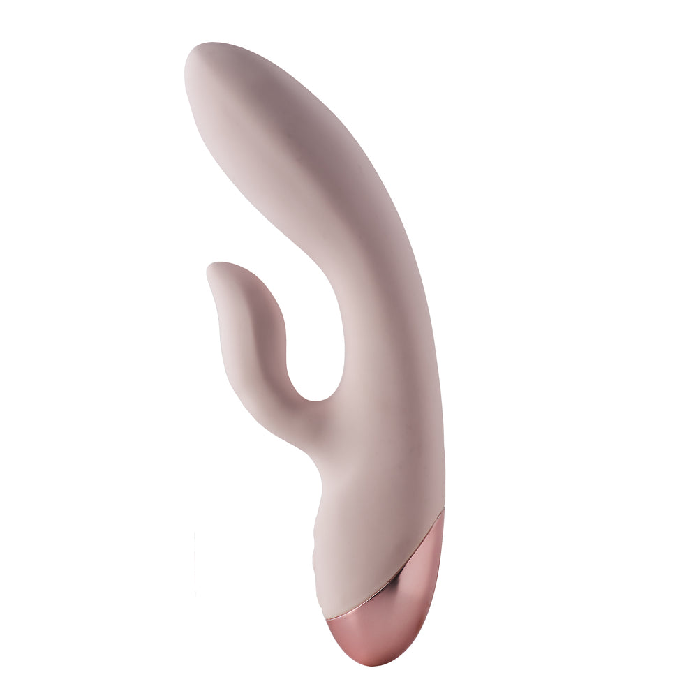 Vivre Coco Duo Vibrator|Side View|"Premium vibrating stimulator - side view"