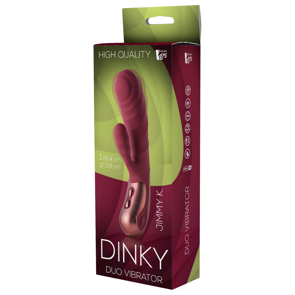 Dinky Jimmy K Duo Vibrator|Kit View|"Complete pleasure system - kit view"