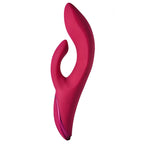 Sparkling Julia Duo Vibrator|Front View|"Dual stimulation vibrator - front view"