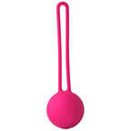 Flirts-Kegel-Ball-Pink|Front View|"pink kegel exerciser-front view"