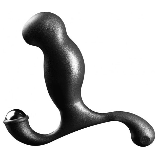 Nexus-Lite-Excel-Prostate-Massager-Black|Front View|"premium massager-front view"