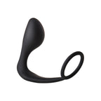 Fantasstic Anal Plug with Cock Ring|Front View|"combo plug set-front view"|