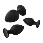 Fantasstic-Grooved-Anal-Training-Kit|Side View|"kit components-side view"