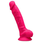 Silexd Premium Silicone 7 Inch Dildo|Front View|"premium design - front view"