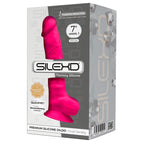 Silexd Premium Silicone 7 Inch Dildo|Back View|"quality build - back view"