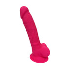 Real Love Thermo Reactive 7 Inch Dildo|Side View|"reactive detail - side view"