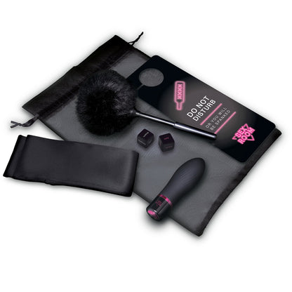 Sex Room Vibe Kit|Front View|"vibrator kit set - front view"