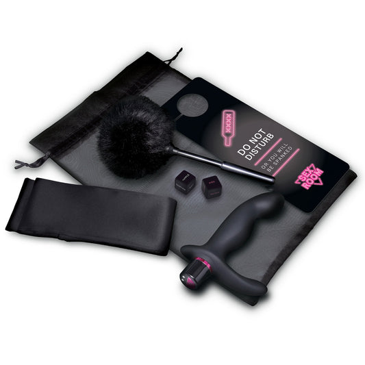 Sex Room Prostate Play Kit|Front View|"prostate massage kit - front view"