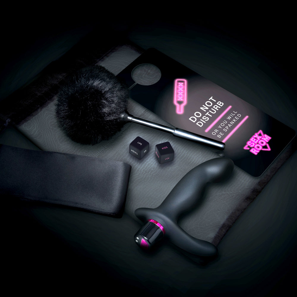 Sex Room Prostate Play Kit|Detail View|"prostate massage kit - detail view"