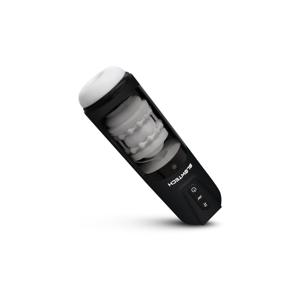 Blowtech Auto Stroker Machine Masturbator|Side View|"stroker detail - side view"