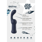 Startroopers Shuttle Strong PSpot Vibe | Back View | "PSpot vibe - back view"