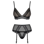 Obsessive Always Hot Set|Side View|"seductive lingerie set - side view"