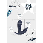 Startroopers Atomic Prostate Massager | Detail View | "Atomic massager - detail view"