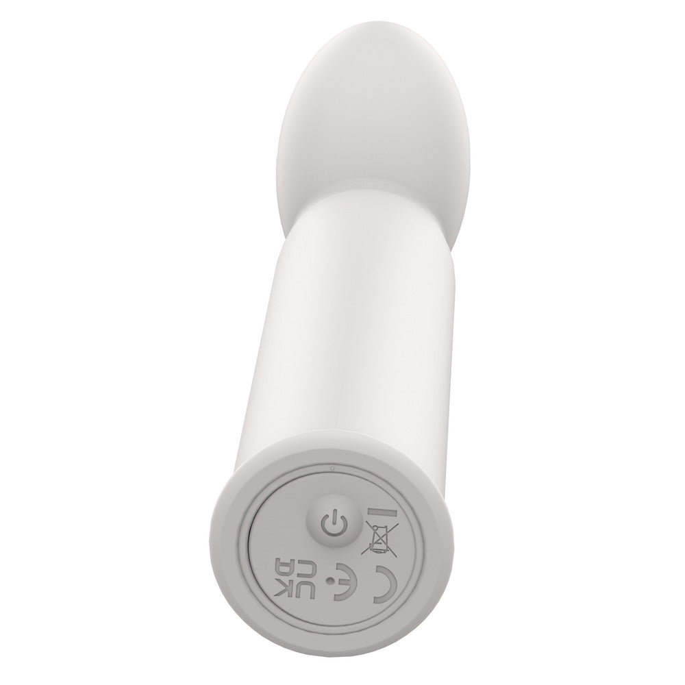 Nude Aulora Mini GSpot Vibrator|Side View|"Nude Aulora Mini GSpot Vibrator - side view"