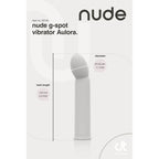 Nude Aulora Mini GSpot Vibrator|Detail View|"Nude Aulora Mini GSpot Vibrator - detail view"