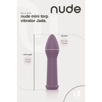 Nude Jade Mini Torp Vibrator|Detail View|"Nude Jade Mini Torp Vibrator - detail view"