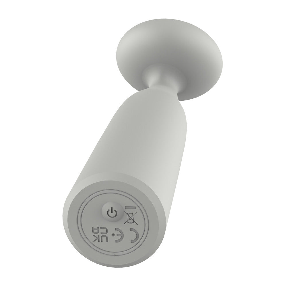 Nude Luna Mini Wand Vibrator|Side View|"Nude Luna Mini Wand Vibrator - side view"