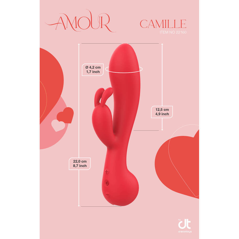 Amour Rabbit Vibe Camille|Detail View|"Amour Rabbit Vibe Camille - detail view"