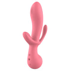 Amour Triple Pleasure Vibe Claire|Front View|"Amour Triple Pleasure Vibe Claire - front view"