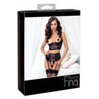 Abierta Fina Shelf Bra Set|Detail View|"shelf bra lingerie set - detail view"