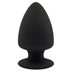 Silexd Premium Silicone Medium Butt Plug|Front View|"premium medium plug-front view"|