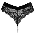 Cottelli Chain Crotch Panties|Side View|"crotch features-side view"|
