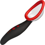 Kink-Pumped-Rechargeable-Automatic-Vibrating-Pussy-Pump|Side View|"rechargeable pump design-side view"