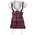 Cottelli Collection Costumes School Girl Dress|Back View|"schoolgirl costume dress - back view"