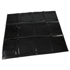 PVC Pillow Pillowcase Black|Side View|"premium pillowcase material-side view adult toys direct"|