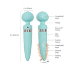 Pillow Talk Sultry Wand Massager|Package|"sultry wand massager - package view"