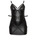 Cottelli Curves Bondage Plus Dress|Back View|"plus size bondage dress - back view"