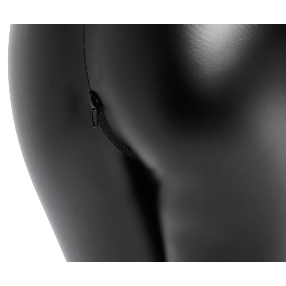 Noir Jumpsuit|Detail View|"black jumpsuit - detail view"