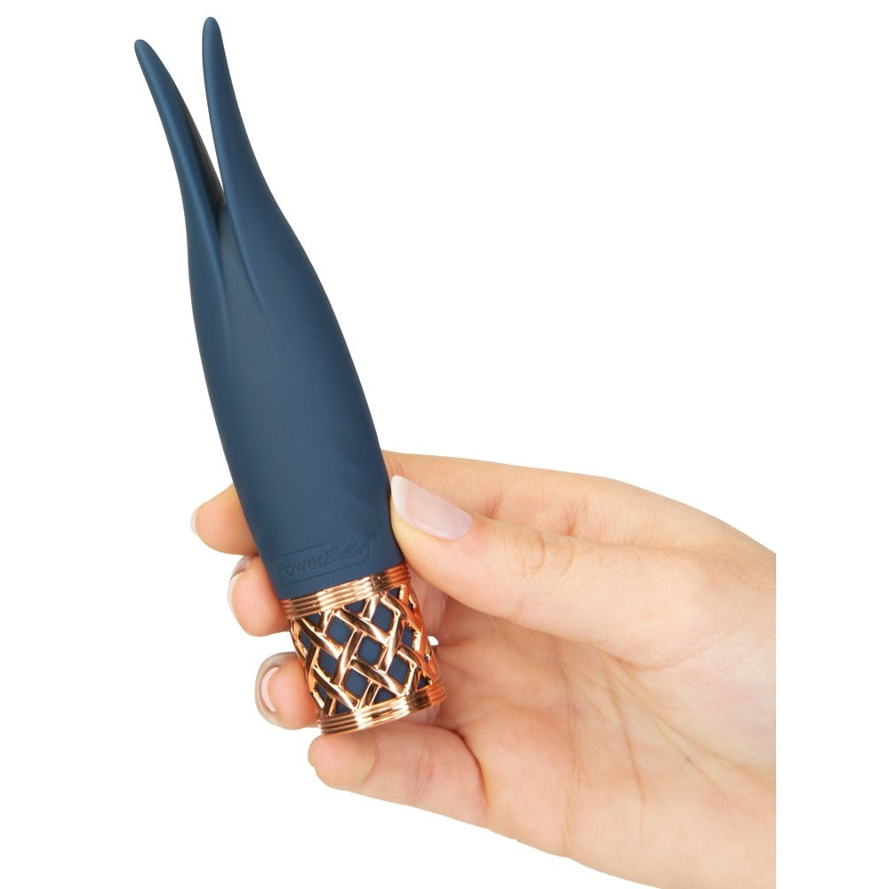 Pillow-Talk-Secrets-Playful-Mini-Massager|Side View|"compact silicone massager-side view"