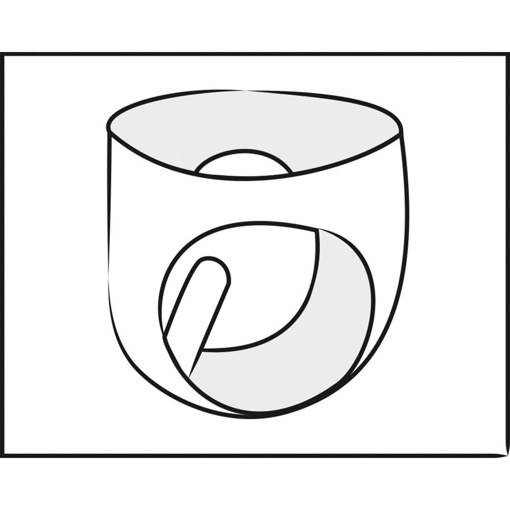 LateX Briefs with Anal Plug|Detail View|"latex details-detail view"|