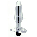Aqua-Veee-Vibrating-Butt-Plug|Front View|"premium vibrating device-front view"