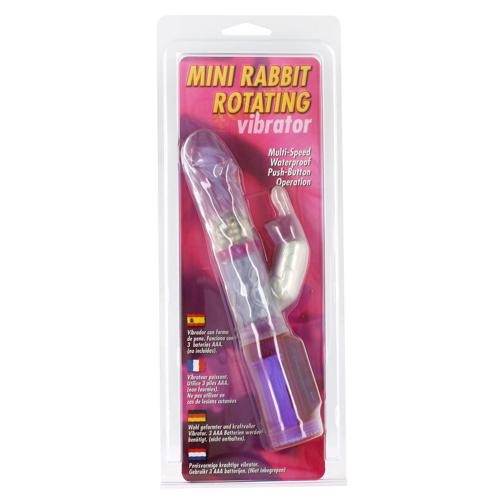 Mini-Rabbit-Rotating-Vibrator|Side View|"rotating design-side view"