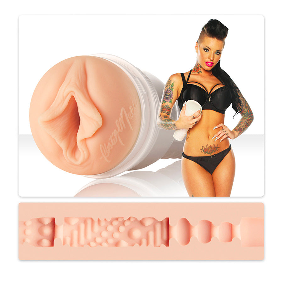 Christy Mack Attack Masturbator|Front View|"premium sleeve - front view"