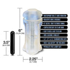 Happy Ending MSTR B8 Lip Service Vibrating Mouth Pack|Back View|"quality build - back view"