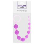 ToyJoy 10 Thai Toy Anal Beads|Side View|"thai beads design-side view"|