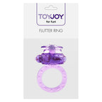 ToyJoy Flutter Vibrating Cock Ring|Back View|"quality build - back view"